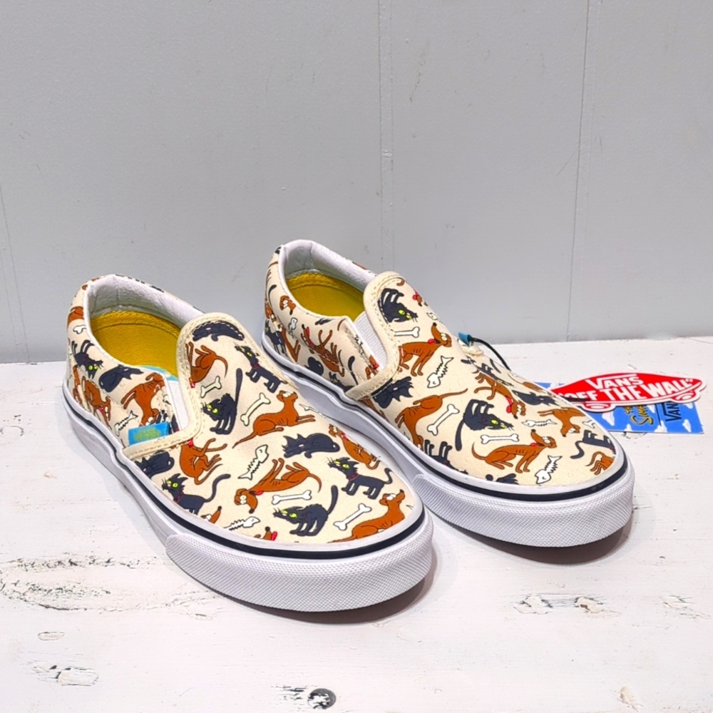 Vans The Simpsons Slip-On Shoes Size 3